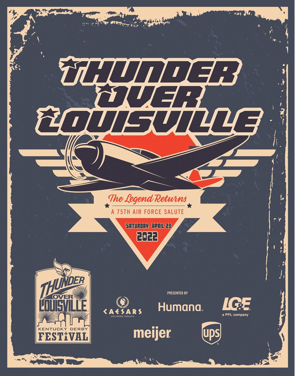 The new Thunder Over Louisville poster for 2022
